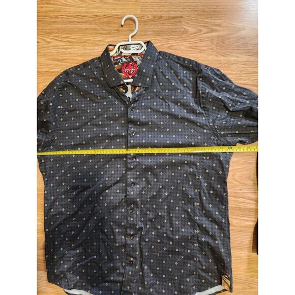 Au Noir Long Sleeves Shirt Size 6 Charcoal Pre-Owned - Picture 6 of 7